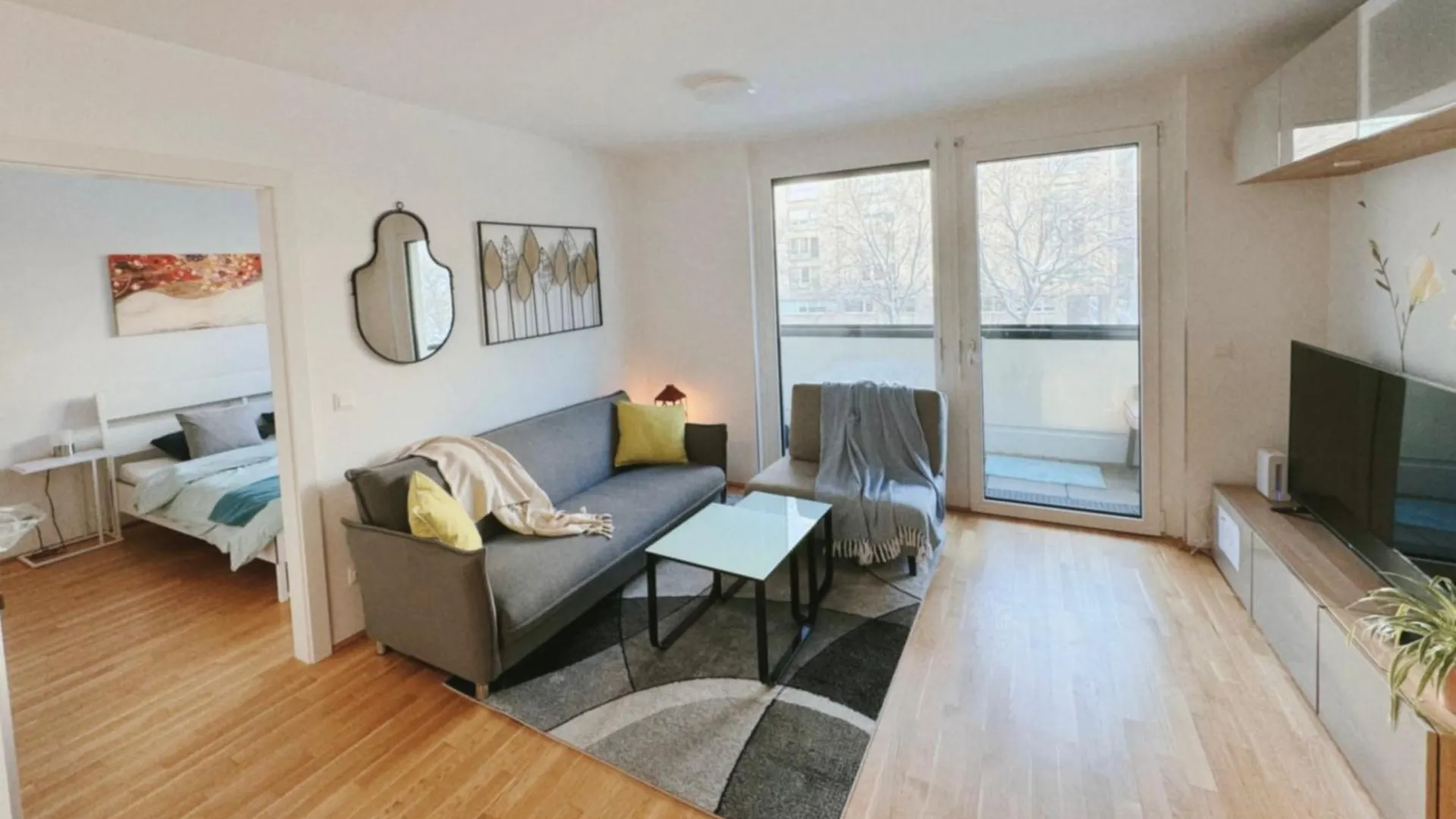 U1 Alte Donau Old Danube City Apartment 2 Viyana